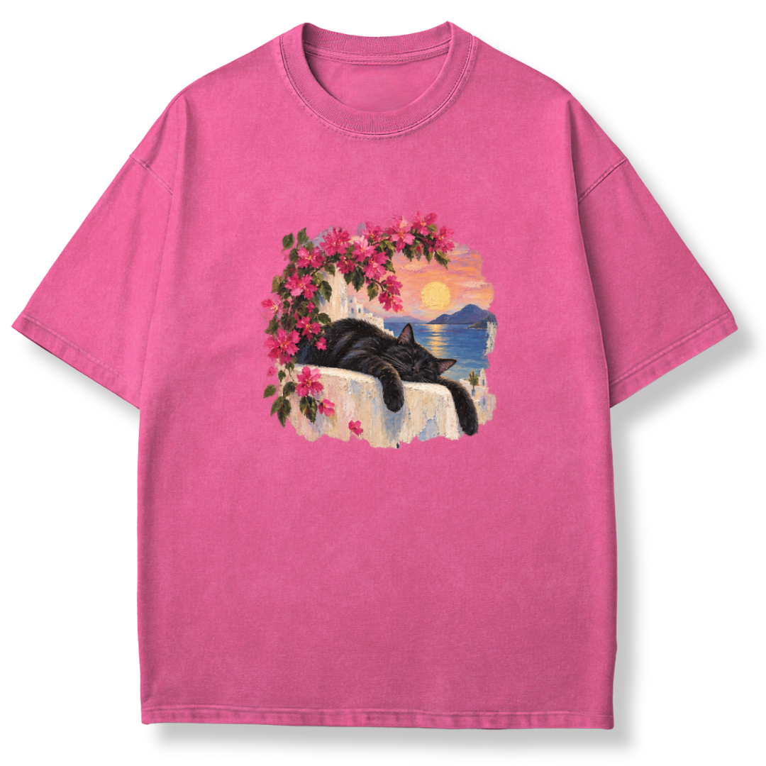 Summer Sunset Nap T-shirt